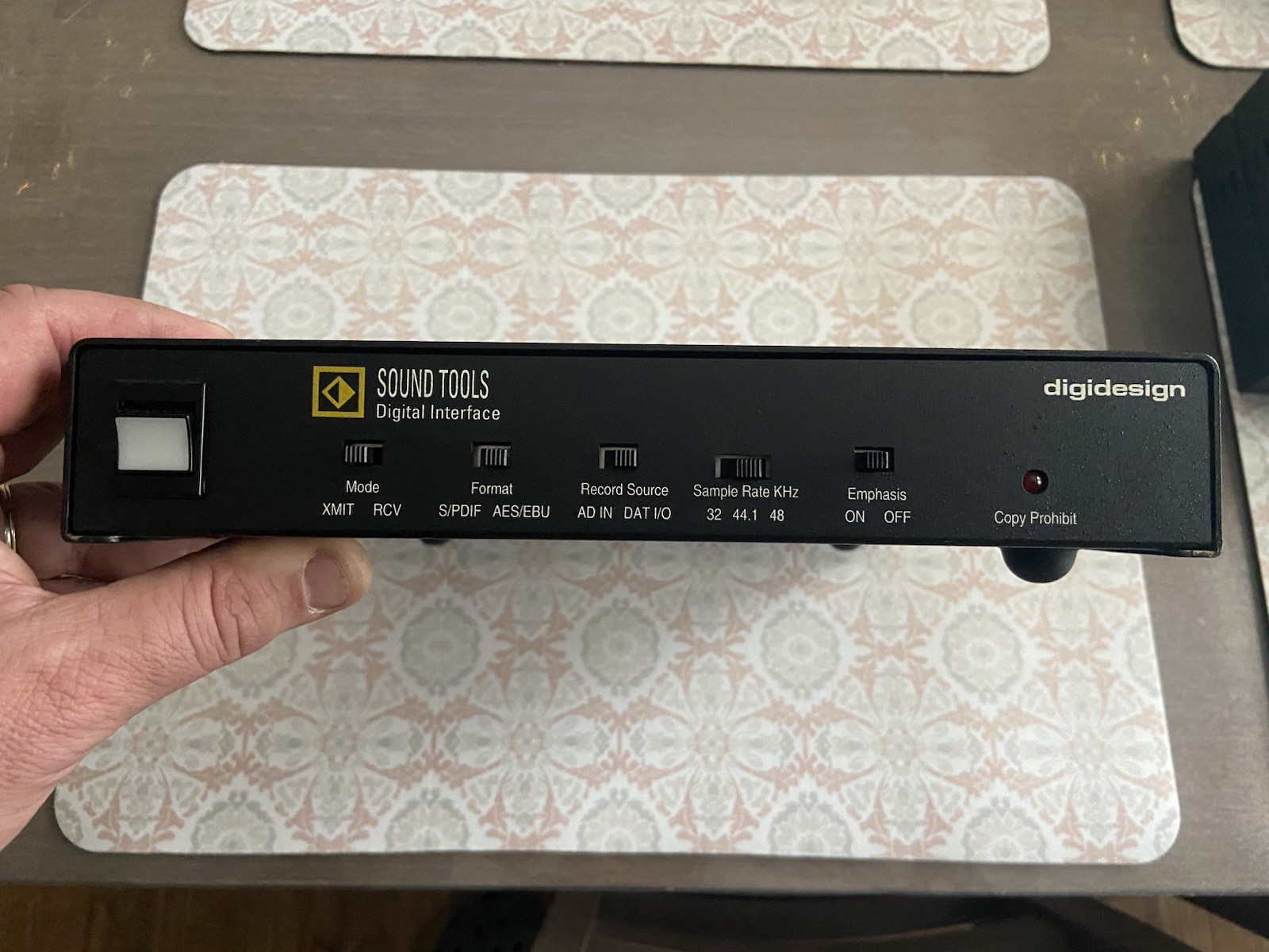 Digidesign Sound Tools DAT I/O Digital Interface WORKING