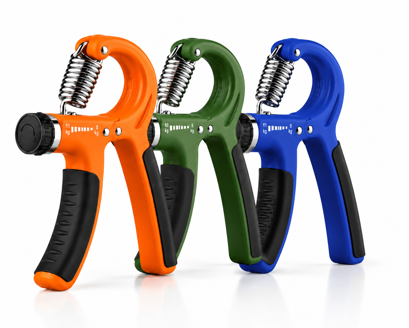 Hand Grip Strength Power Trainer Gripper Strengthener, Adjustable Gym Exerciser