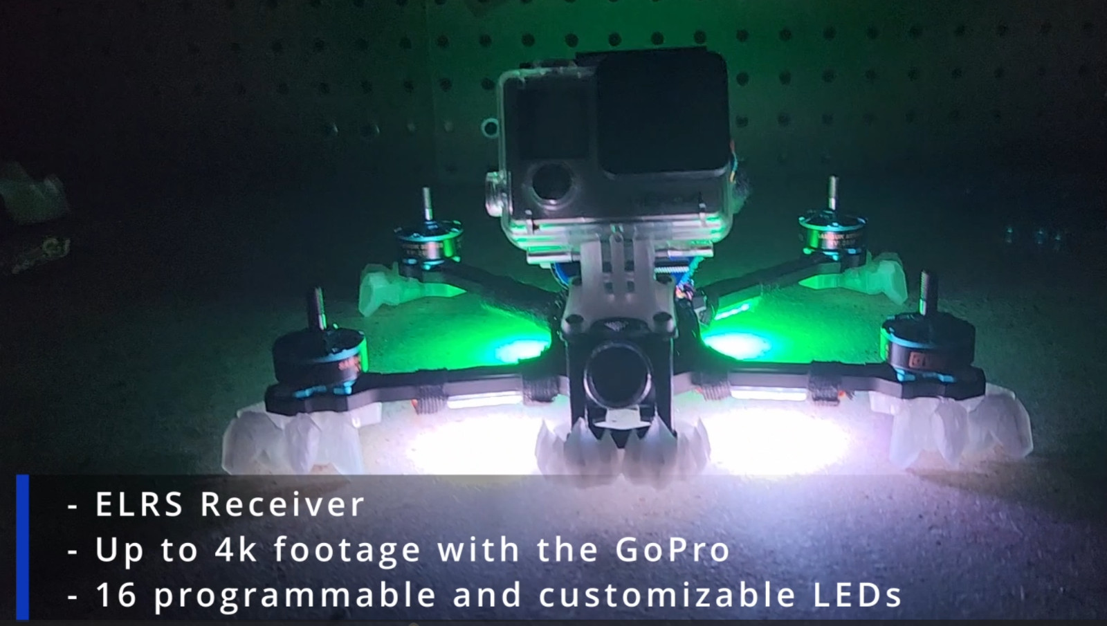 Custom-Built and Tuned 5" LBD 3-6S FPV Drone, 4k GoPro, Analog VTX, ELRS.