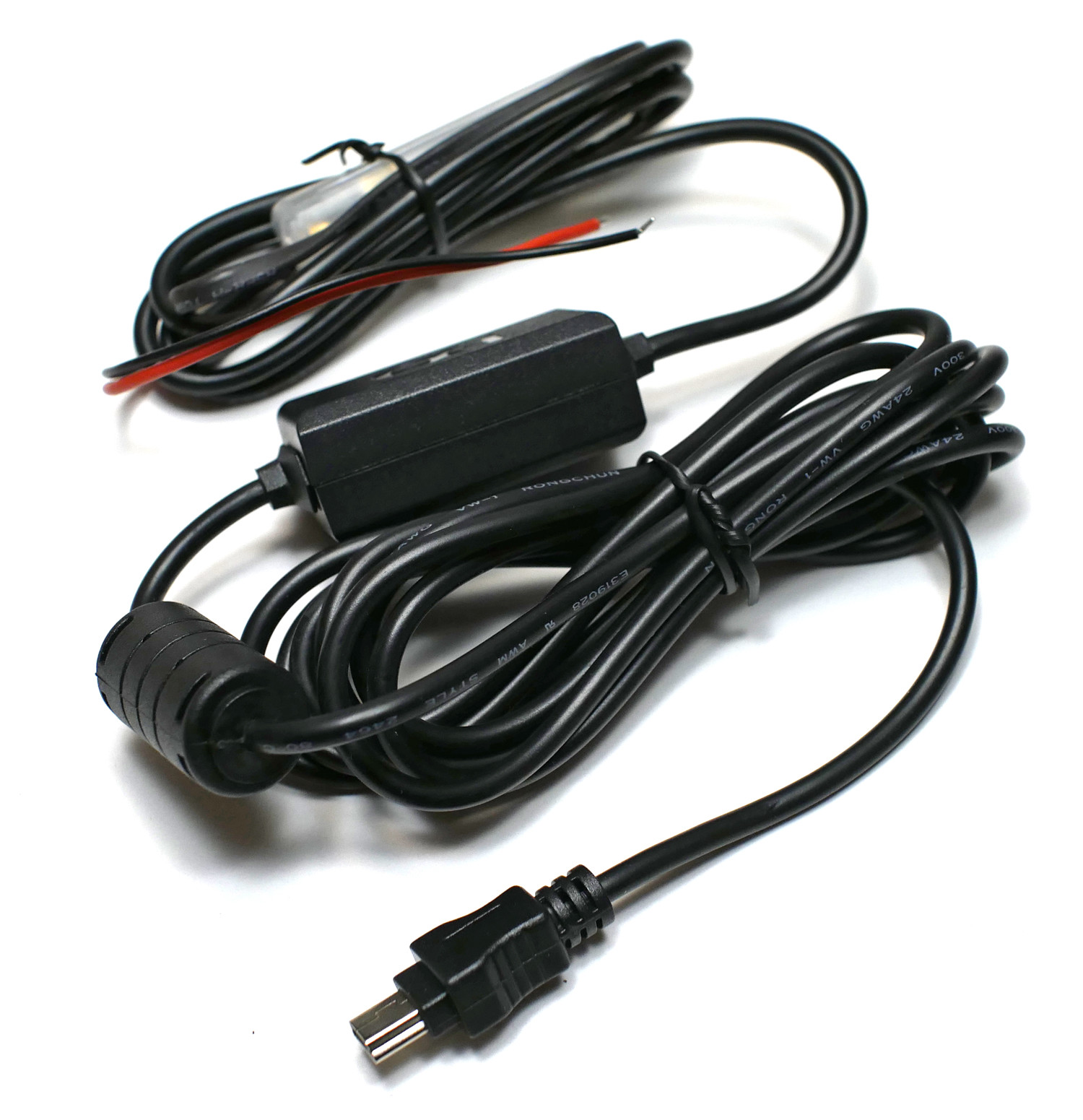10ft Mini USB Hardwire Car Charger Cable for Crosstour CR300 CR700 Dash Cam