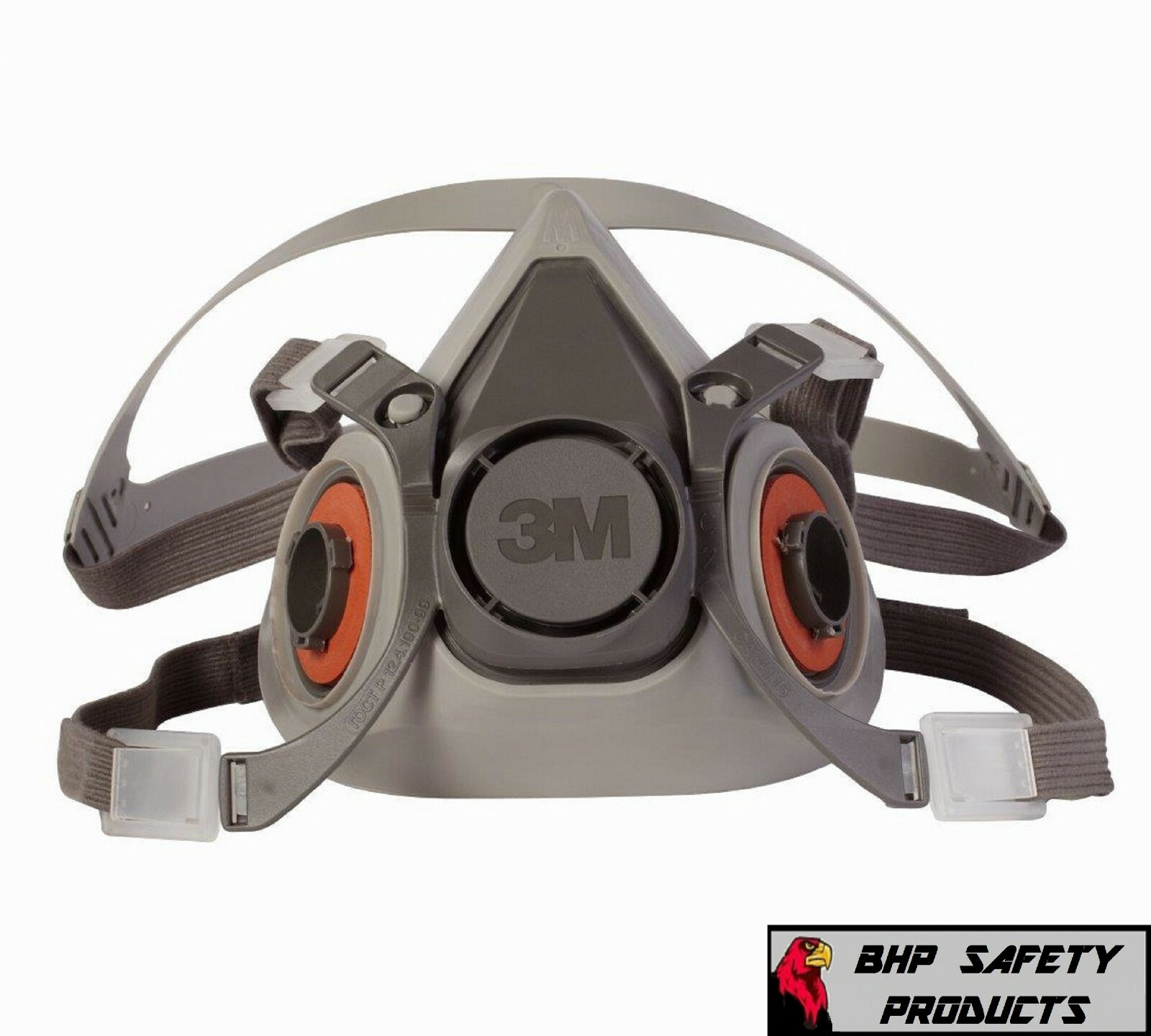 3M 6300 Half Facepiece Reusable Respirator, Respiratory Protection Size LARGE
