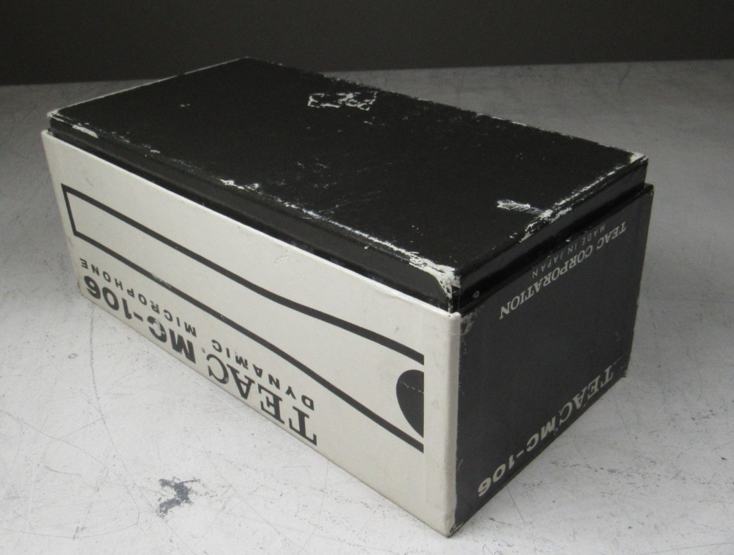 TEAC MC-106 DYNAMIC MICROPHONE - Vintage Tech