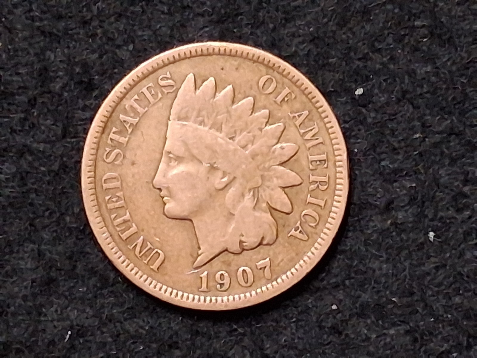 1907 Indian Head Cent