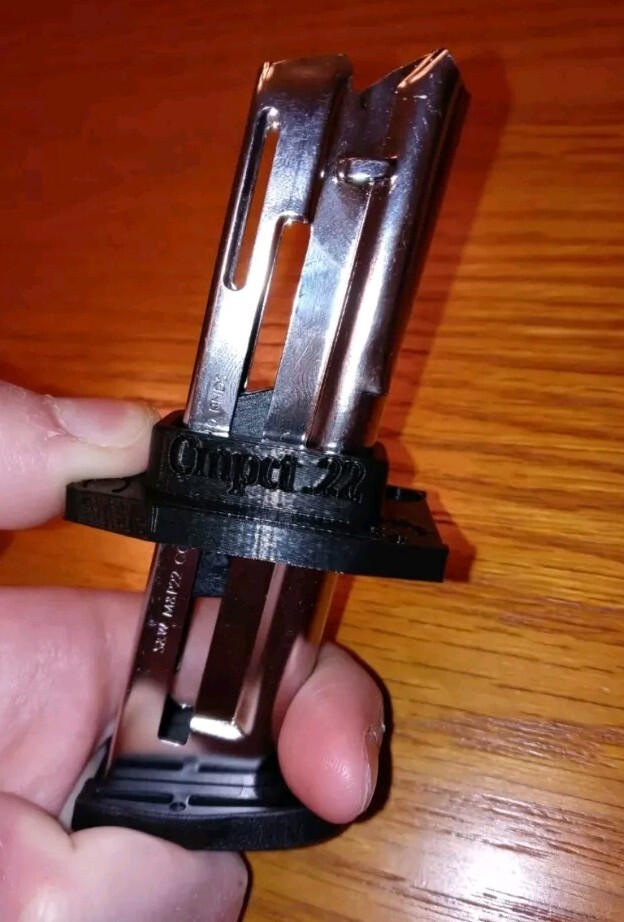 Smith & Wesson M&P Compact 22/.380 Shield EZ Pistol Magazine Speed Loader. USA.