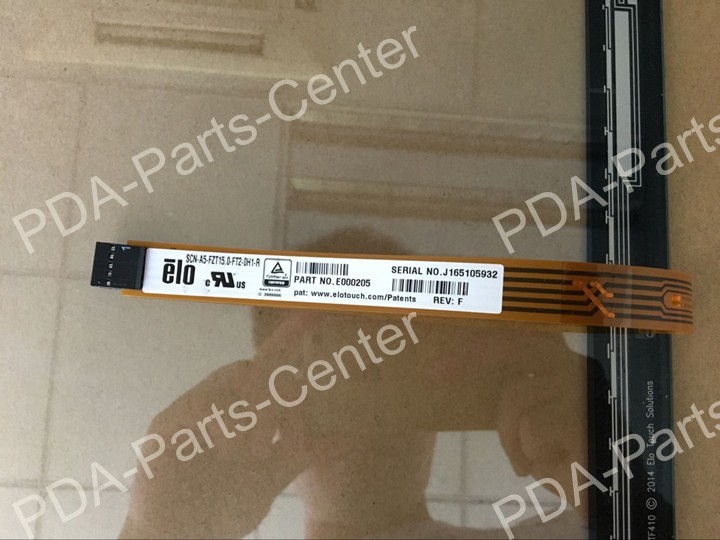 E000205 SCN-A5-FZT15.0-FT2-0H1-R For Elo Original 15" 5wire Touch Screen Glass