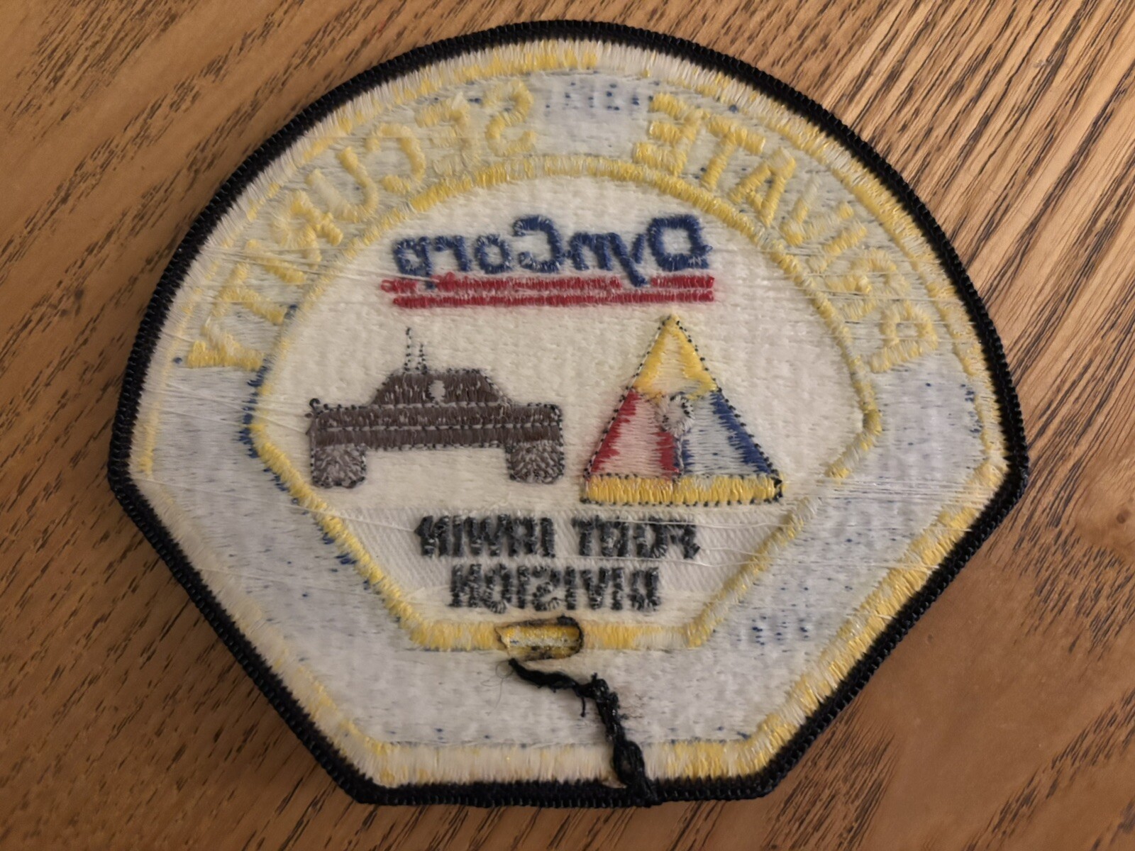 Private Security DynCorp Fort Irwin Division Military Contractor Patch NEW