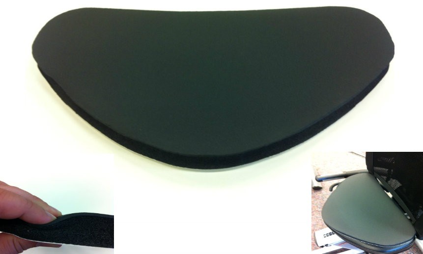 RECUMBENT BIKE SEAT PAD - Cushion - Saddle - Butt - Rear - Exercise - Cover