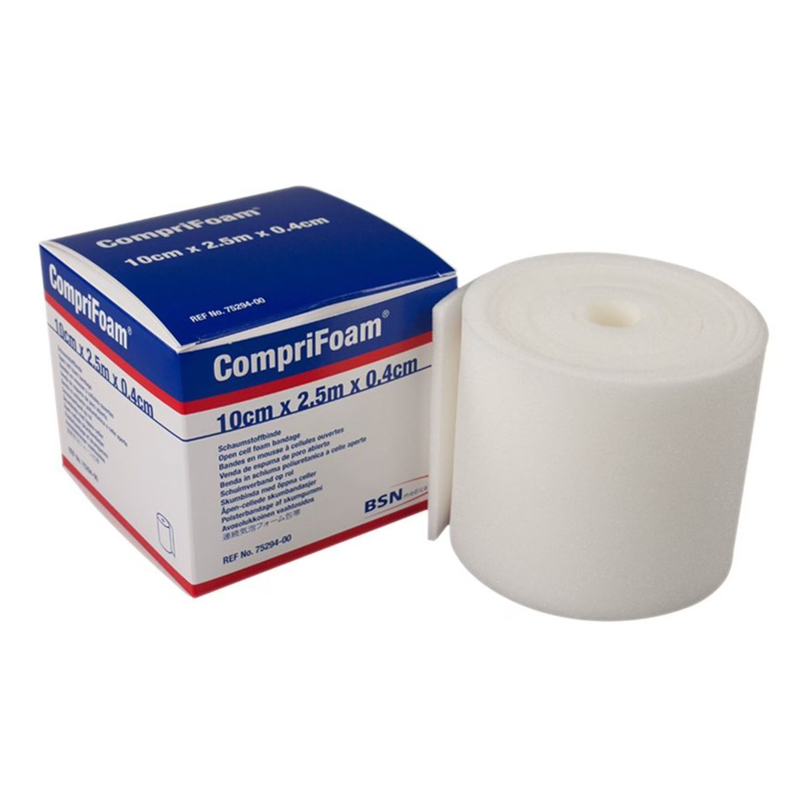 JOBST BSN 2 BOXES CompriFoam Foam Padding Bandage White 75294-00 (10cm x 2.5m x