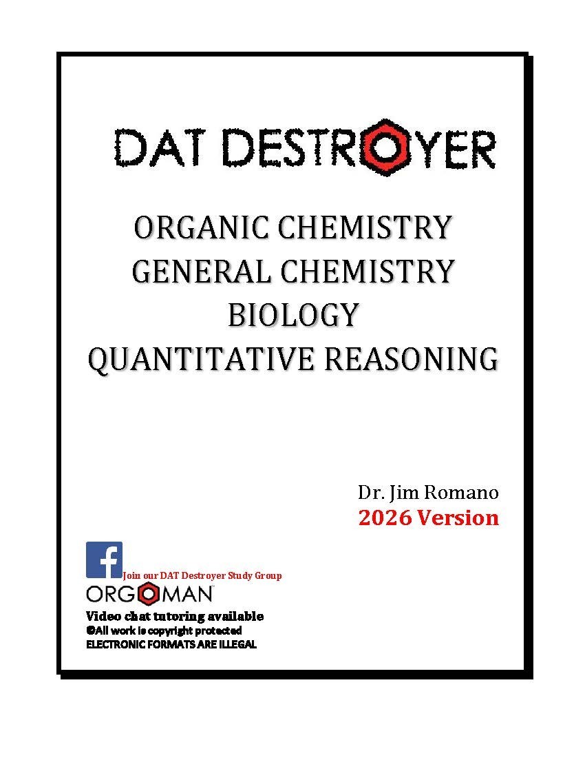 2026 DAT Destroyer Official Study Guide | Latest Edition | Dr. Jim Romano