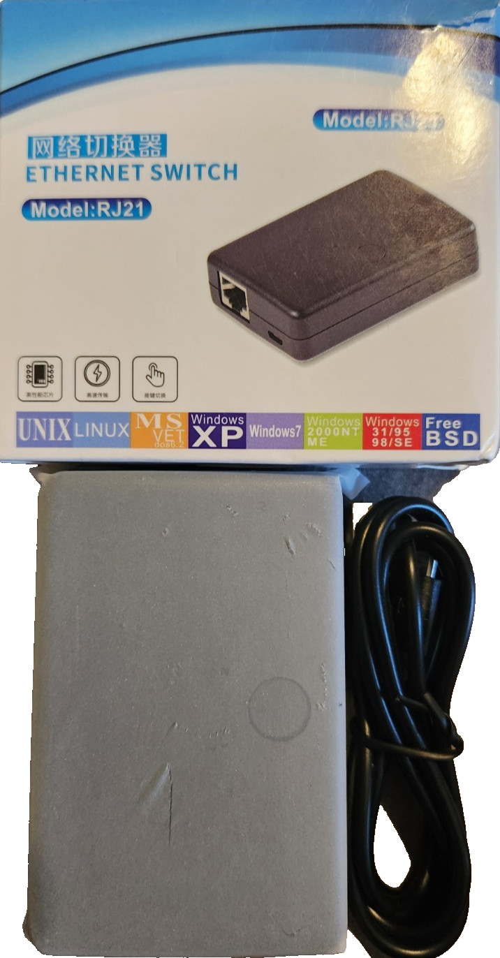 Ethernet Switch 1 port model RJ21