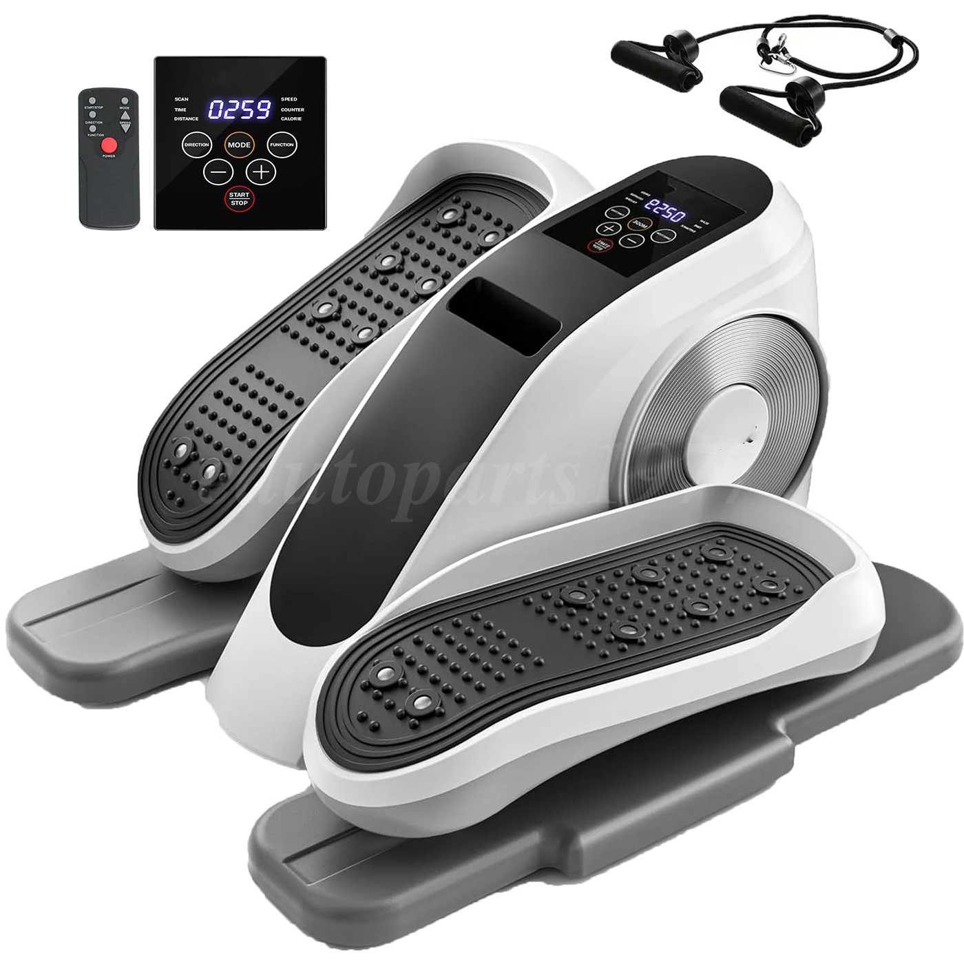 12Speed Under Desk Elliptical Machine Leg Exerciser For Home With Remote Control
