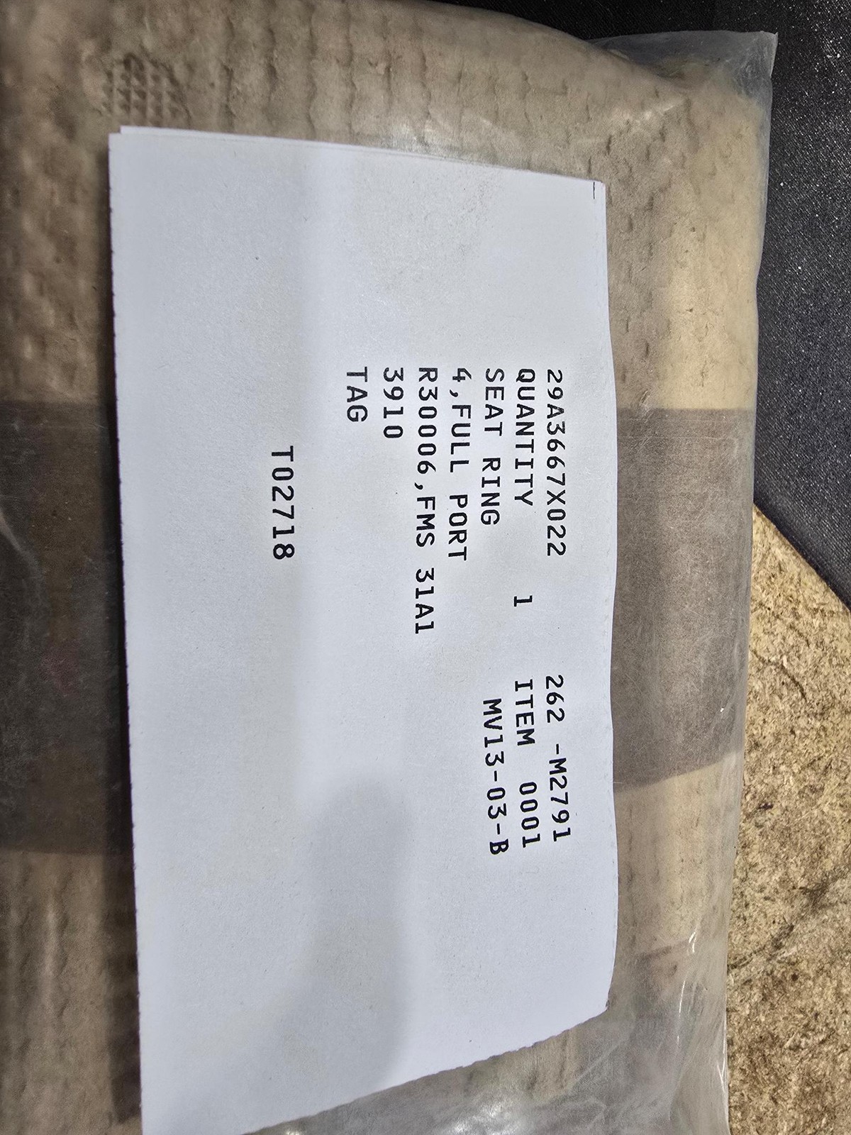 Fisher 29A3667X022 Control Valve Seat Ring 4"