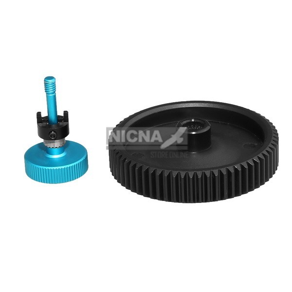 Fotga big black standard lens M0.8-65T pitch gear for DP500 II IIS follow focus