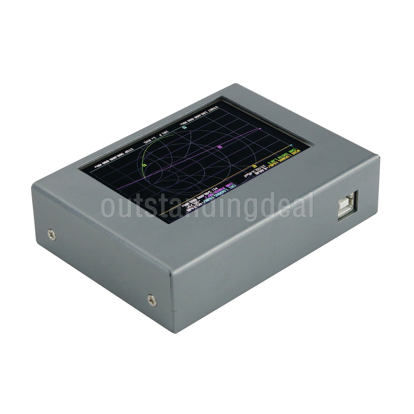 NanoVNA--V2 Plus4 Hardware Vector Network Analyzer 50KHz-4GHz Antenna Analyzer-