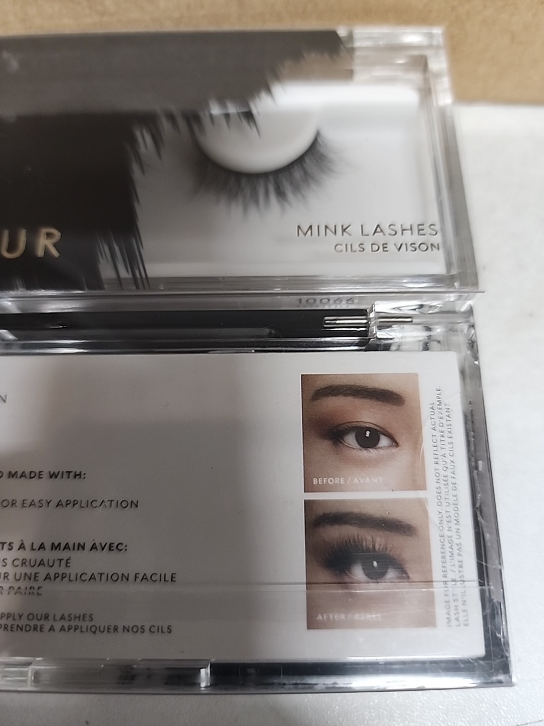 2 Pair New Velour Reusable Mink Eyelashes 25 Uses Lash Next Door Cruelty Free