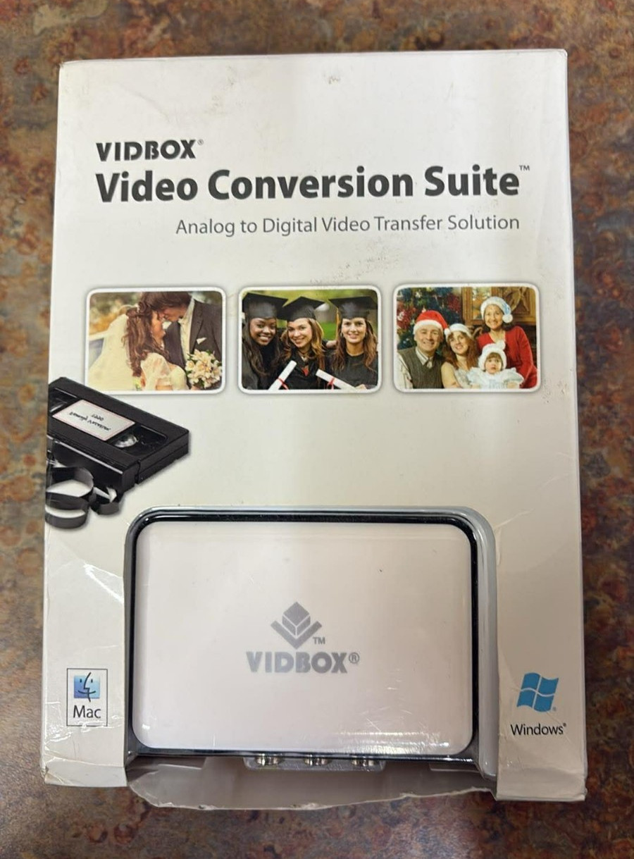 Vidbox Video Conversion Suite Analog To Digital Video Transfer Solution For PC