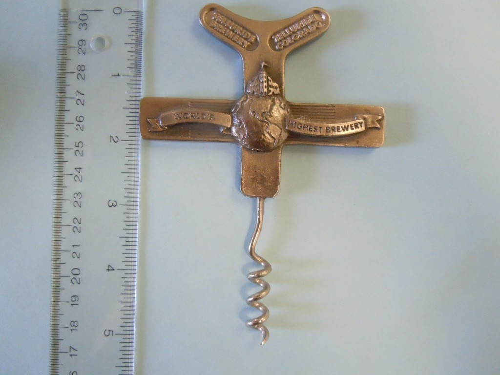1985 Telluride Brewery Ltd. Edition Corkscrew Just For Openers 7th Convention