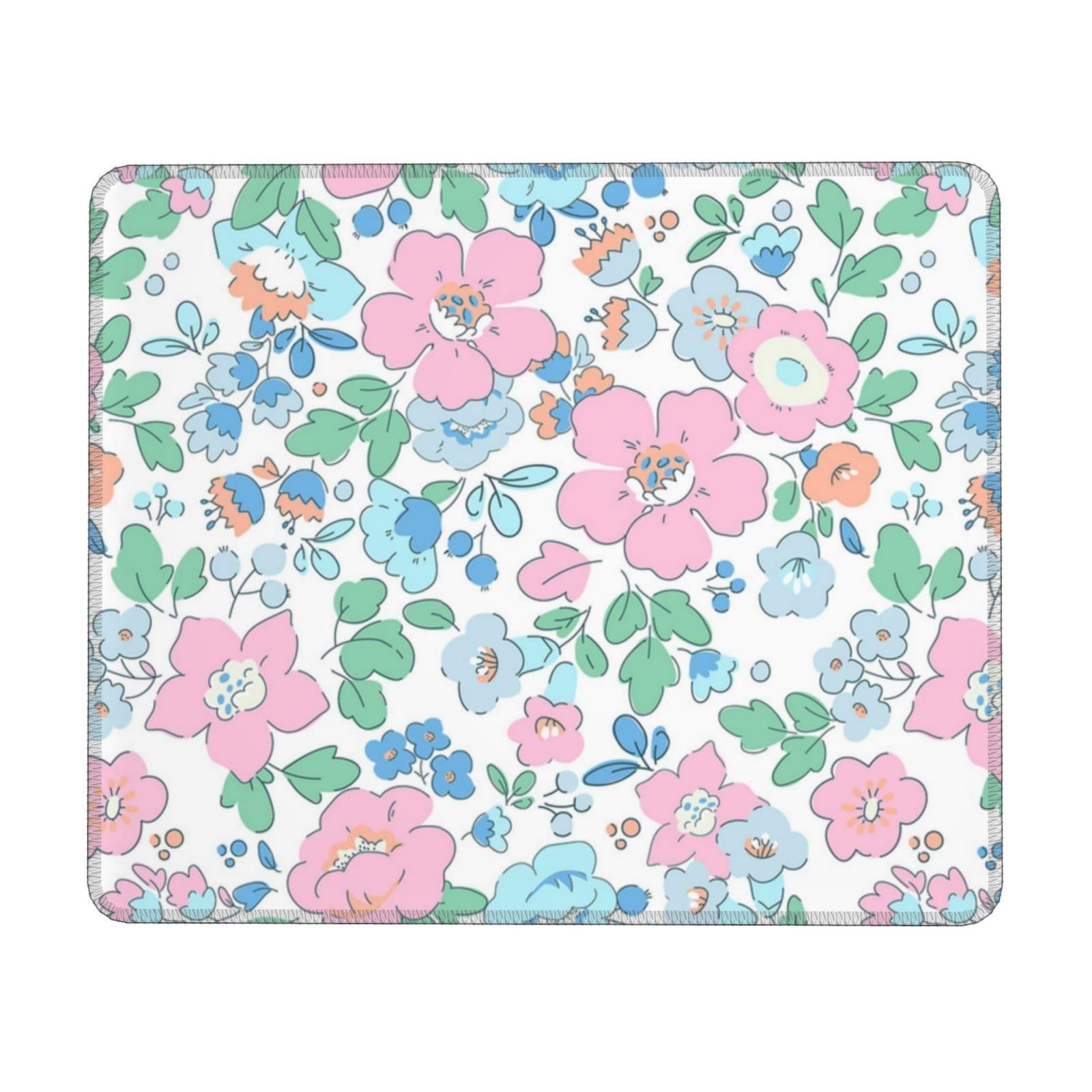 03 Pink Mouse Pad,Floral Mouse pad,Aesthetic Desk Decor,Cute Mouse pad,Mouse ...