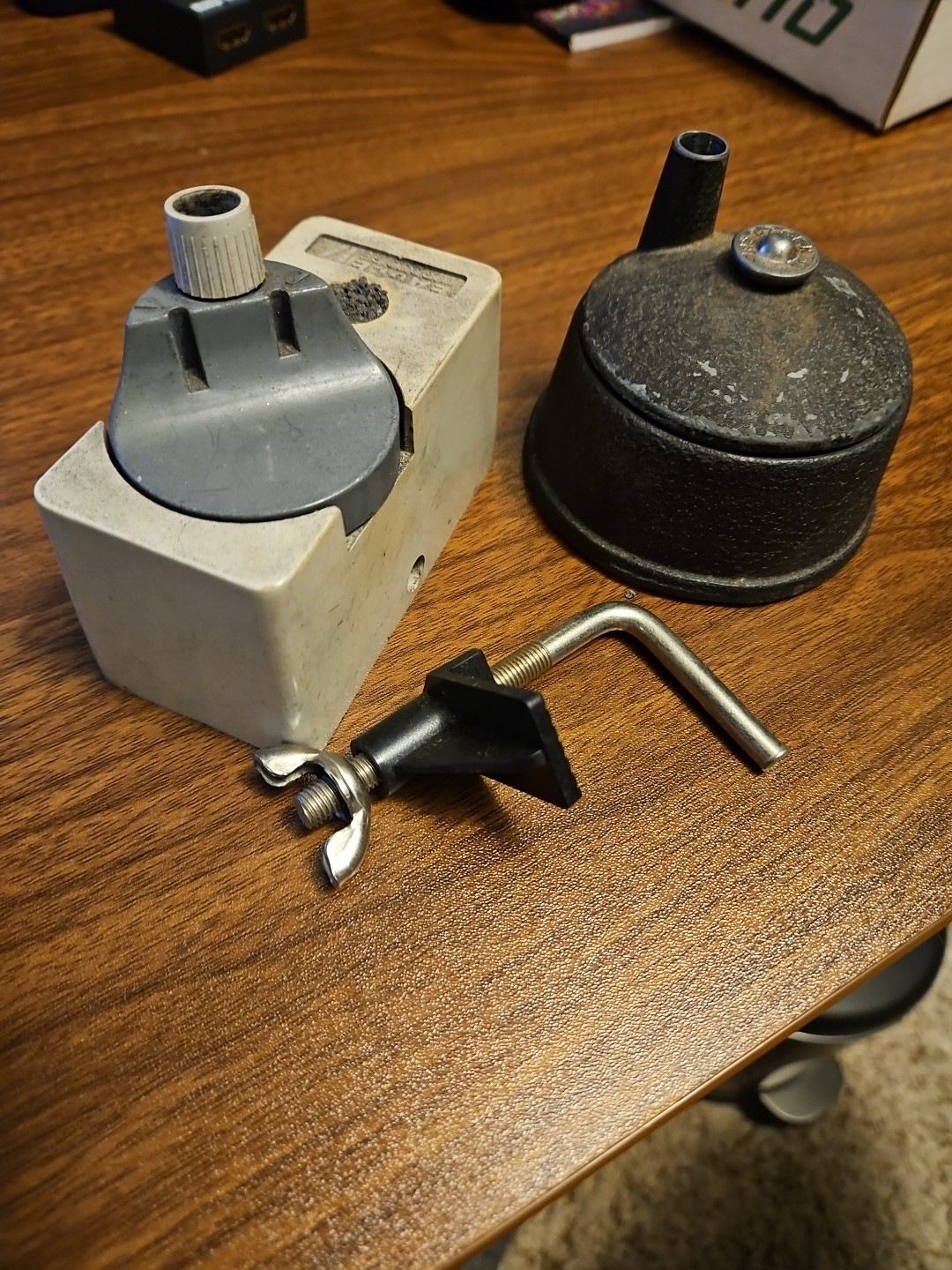 Vintage Mechanical Drafting Pencil Sharpener Lot Steadtler Eagle 17  Dietzgen...