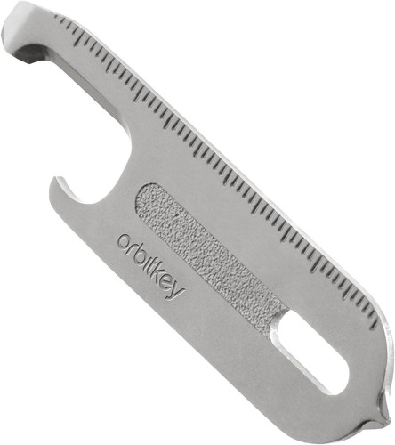 Orbitkey Multi-Tool V2 - Silver | Clip Included | 9-in-1