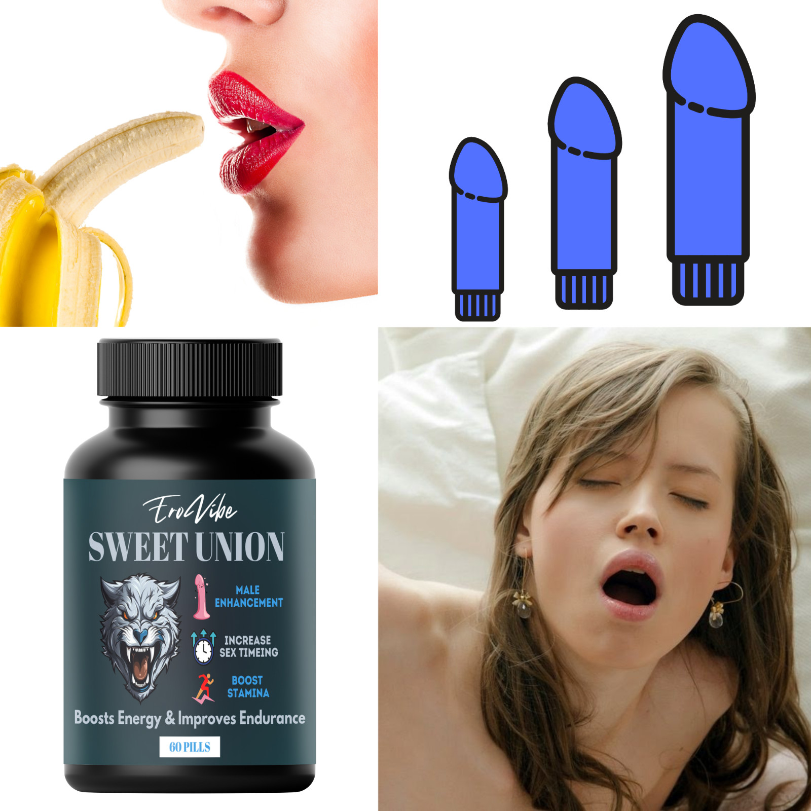 60 PERFORM PILLS FOR MEN - #1 MALE STAMINA | PERFOMANCE MATTERS