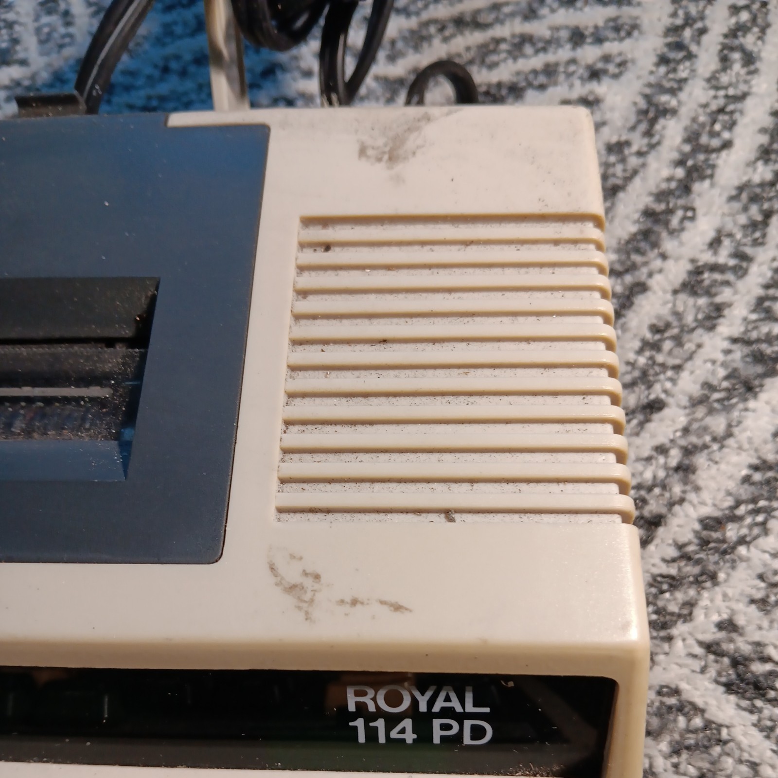 Roayal 114 PD Professional Ribbon Printing Calculator Adding Machine Tested Work