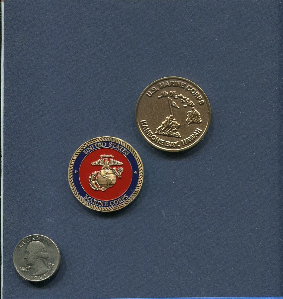 MCAS Marine Corps Air Station KANEOHE BAY Challenge Coin Squadron Patch Image