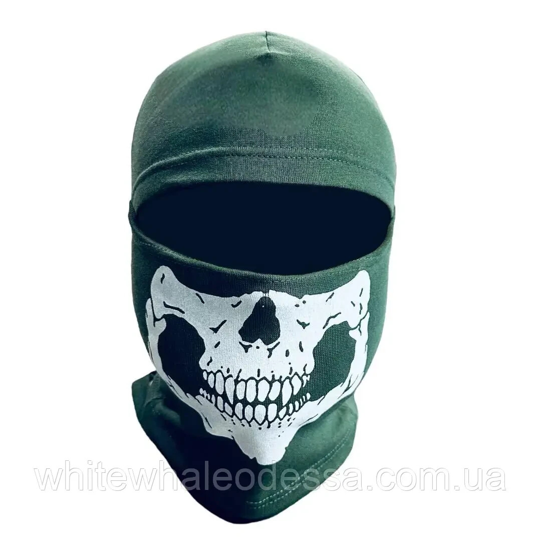 Balaclava skull summer khaki. Support to Ukraine!💛💙