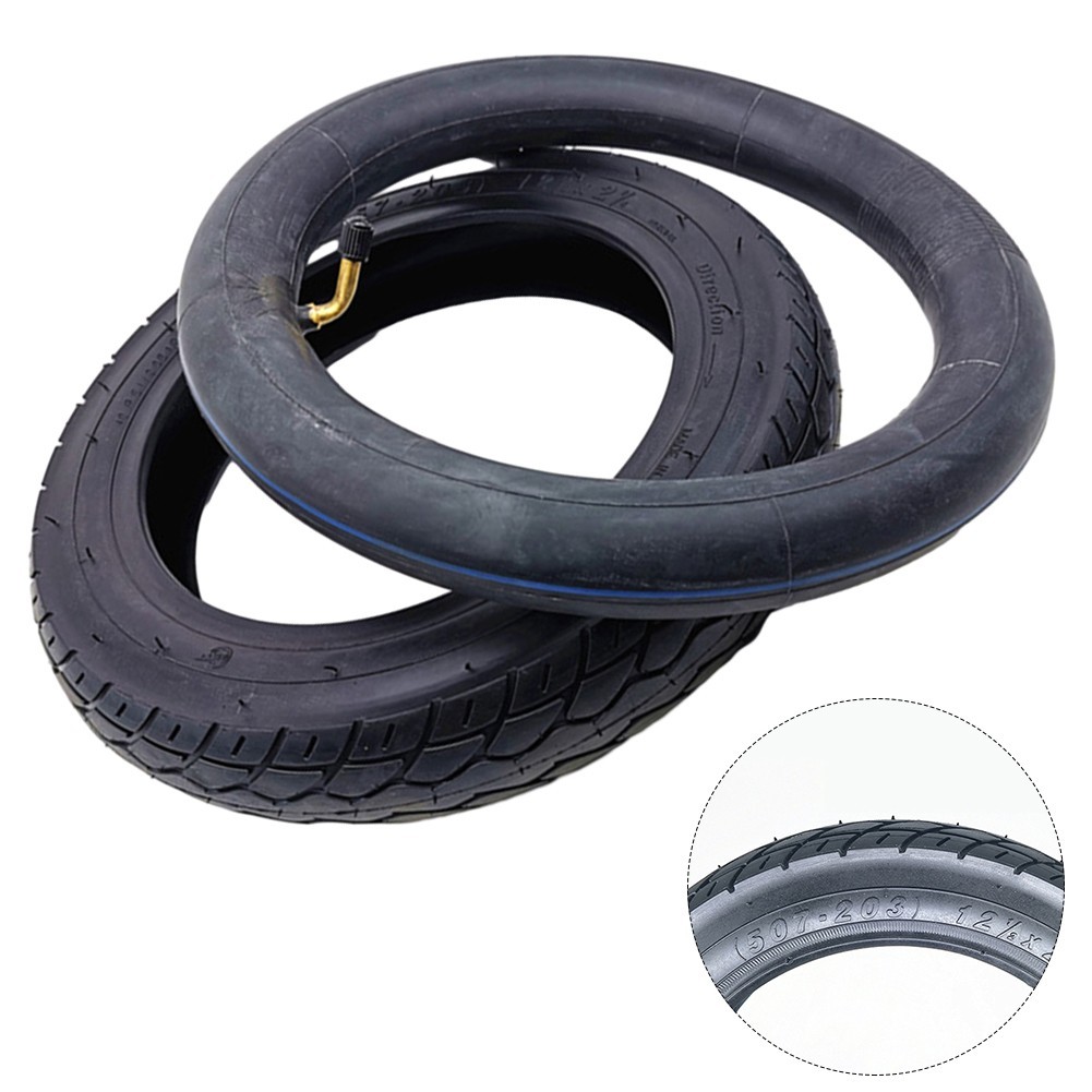 Black Tire Tube Set for Electric Scooter and Electric Wheelchair Tires