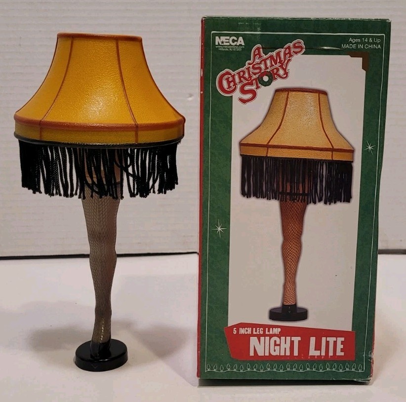 NEW NECA A Christmas Story 5" Leg Lamp Night Lite
