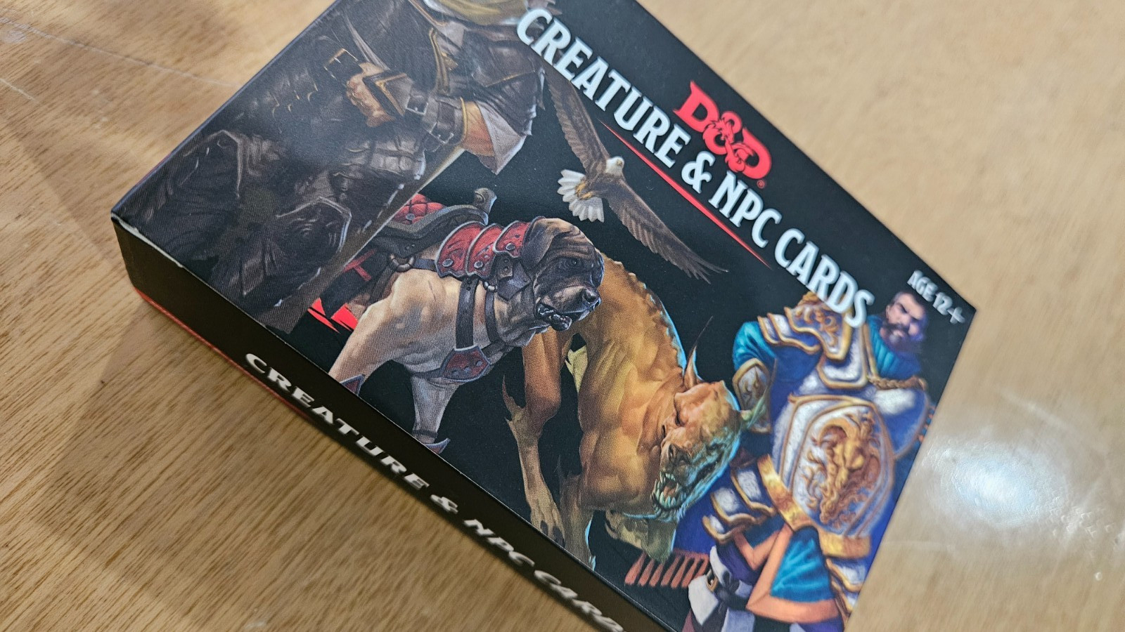 Creature and NPC Cards D&D 5e (182 Cards, used)