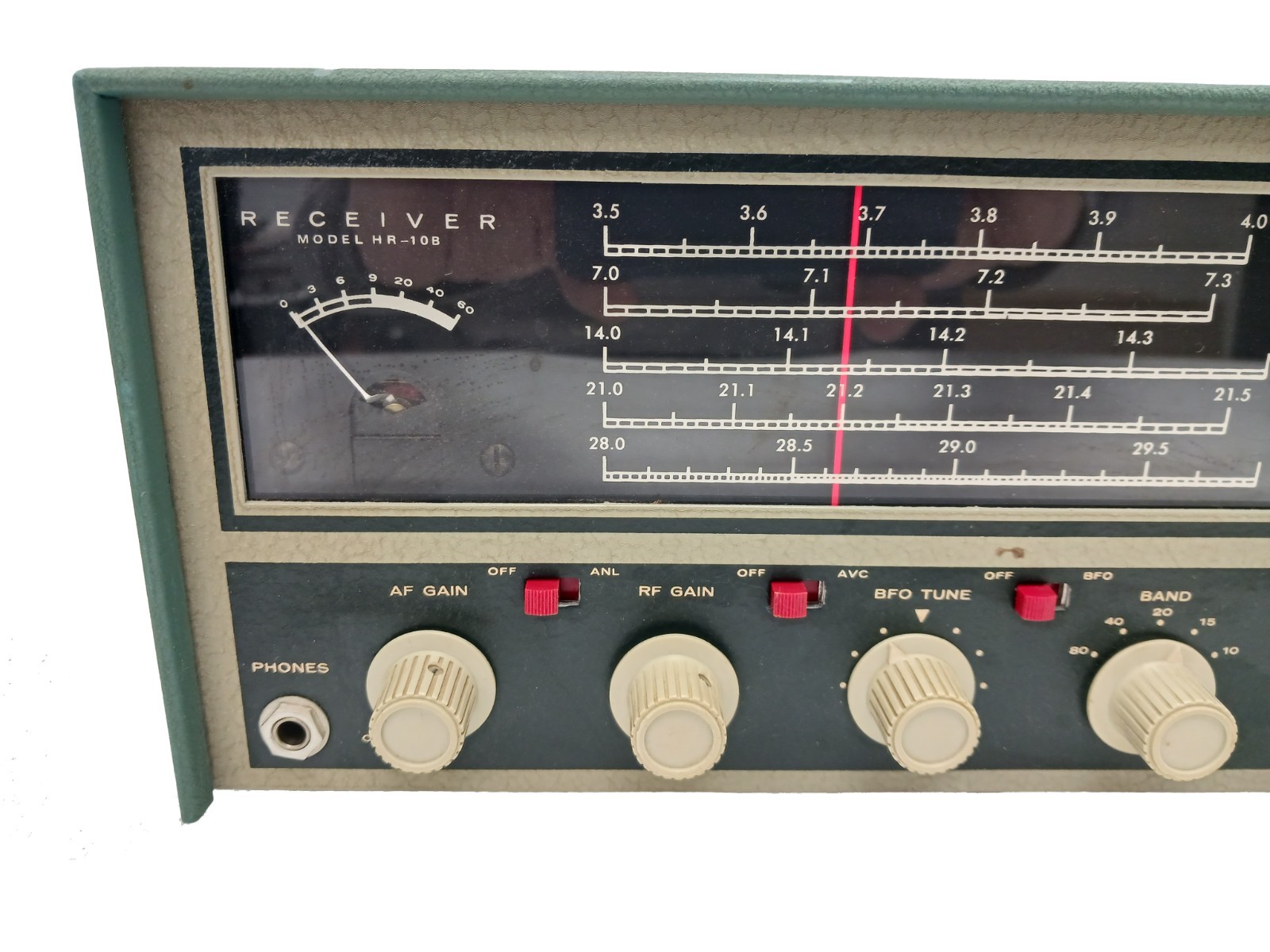 Heathkit HR-10B Ham Band Receiver Amateur Radio - Nice Shape - READ DESCRIPTION