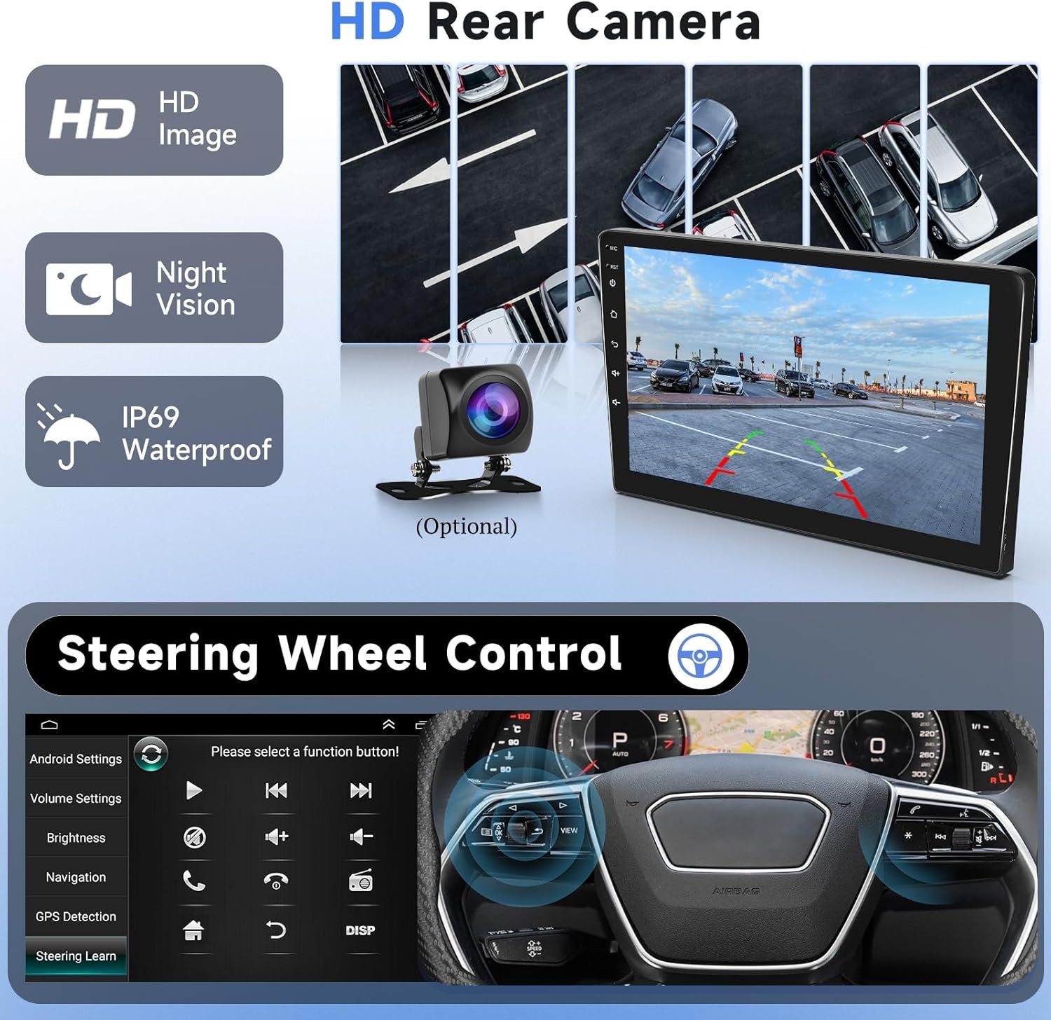 10.1” For 2008-2016 Chrysler Town & Country Carplay Android Car Radio Stereo GPS