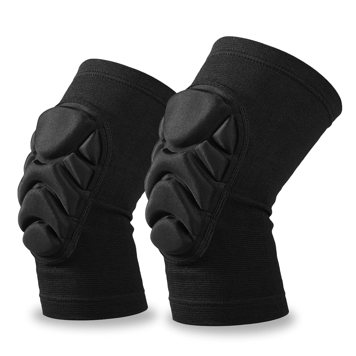Knee Pads Work, 1 Pair 20MM Thick EVA Foam Kneepads, Protective Large, Black