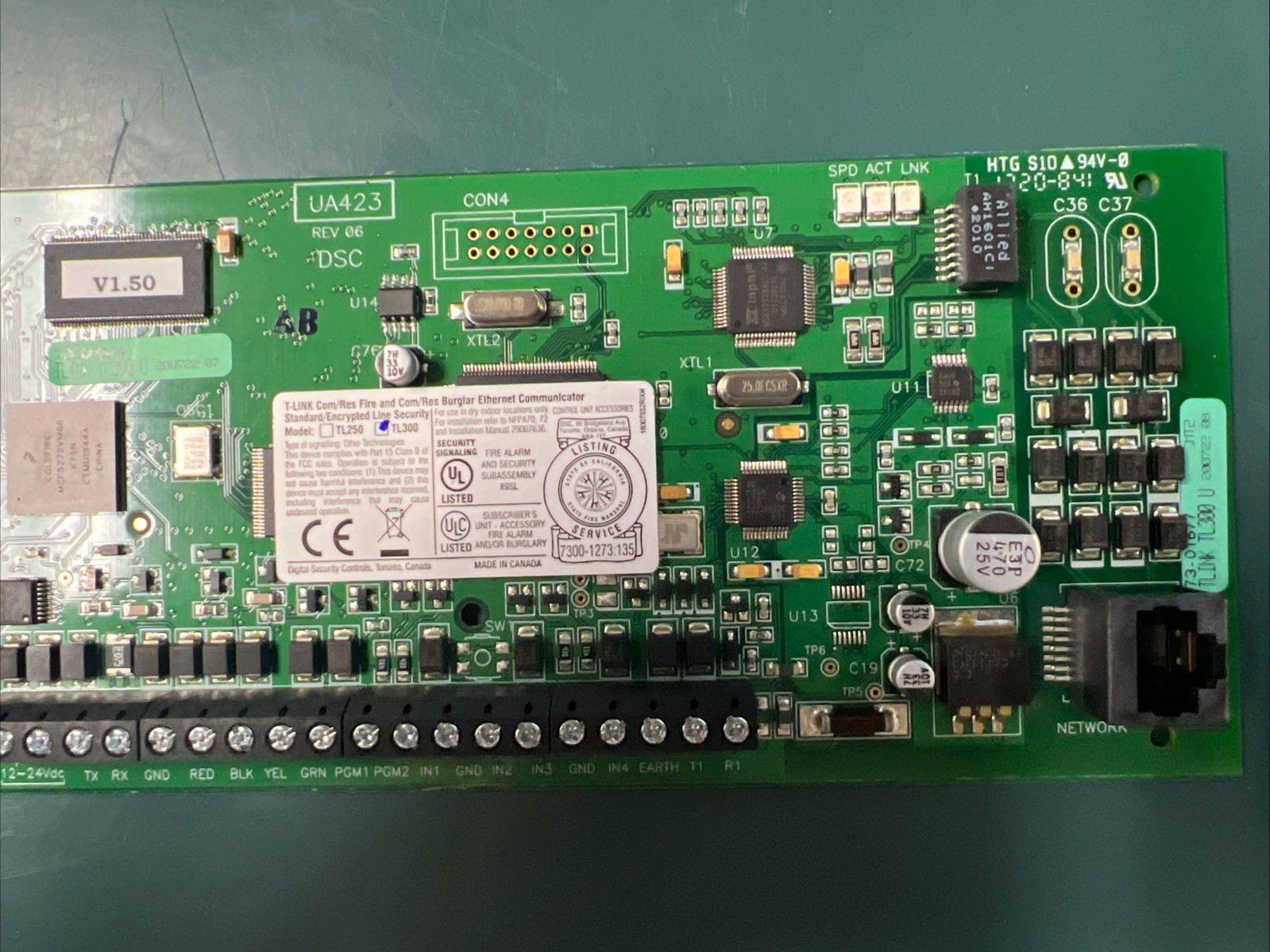 DSC TL300 T-Link Universal Dual-Path IP / Fire Alarm