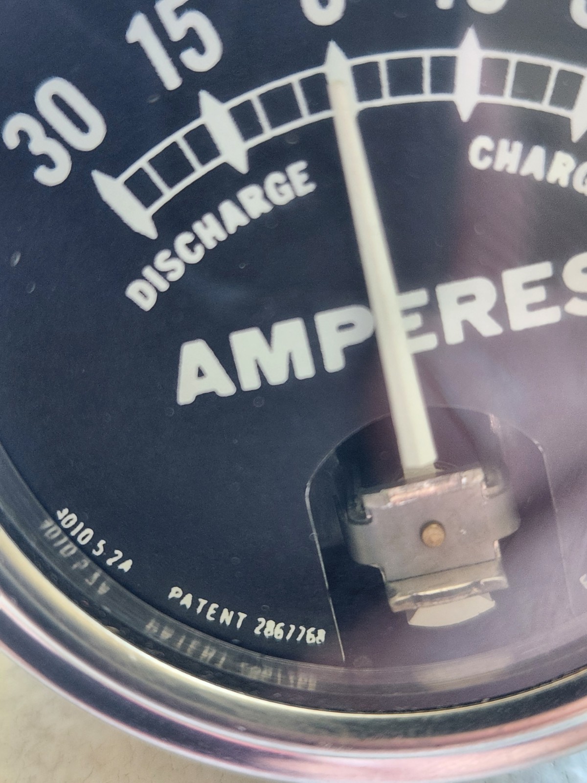Faria Corp Amperes Gauge PN 4010-5-2A