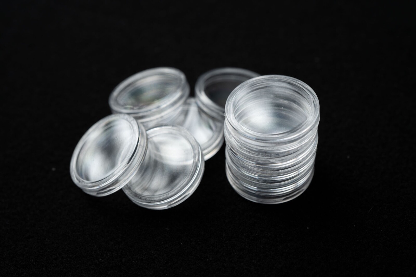 Air-Tight Coin Capsule 18mm, (Pack of 10) Perfect Fit for U.S. Dimes