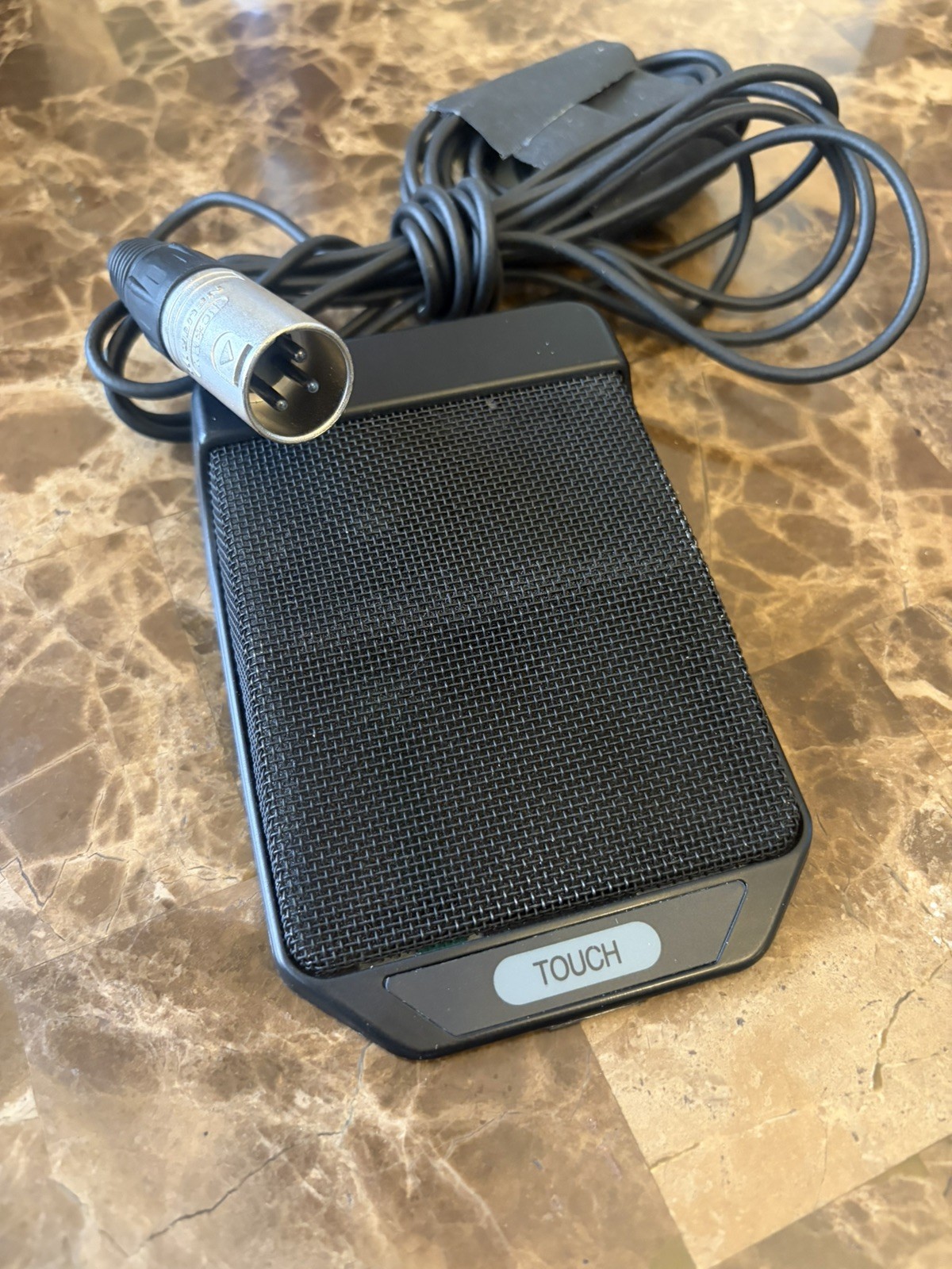 Crown PCC-170SW0 Blundary microphone designed for boardroom tables and lecterns.