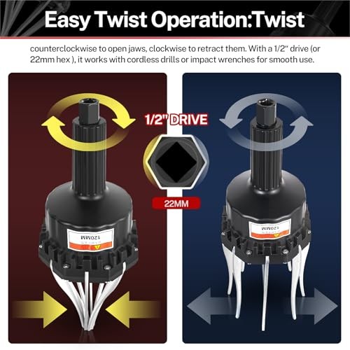 Universal CV Boot Expander Installation Tool Manual 1/2" Dr. CV Joint Boot