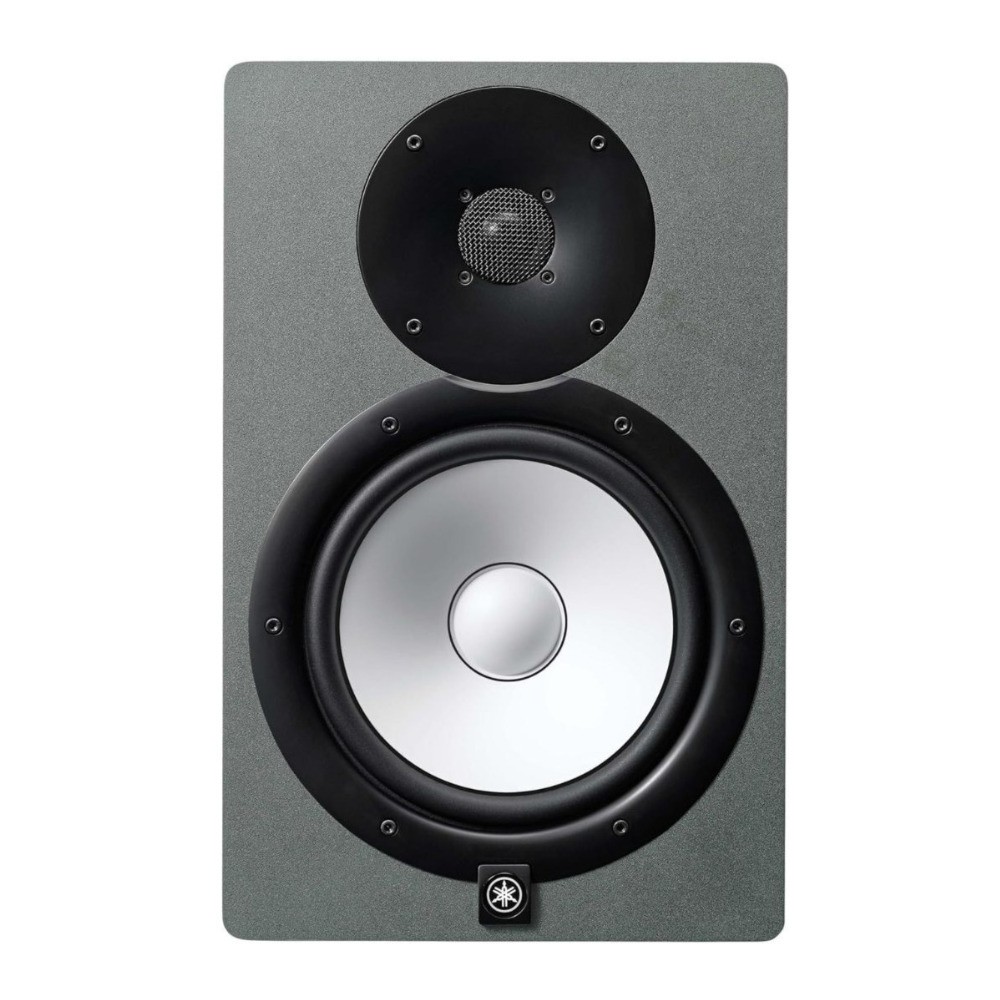 Yamaha HS8 Studio Monitor Powered Speaker 8 Inch Cone Woofer (Slate Gray)