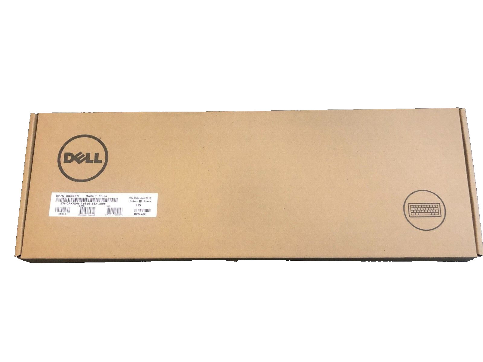 New Genuine Dell KB216 Slim USB Keyboard Black - Boxes in factory condition