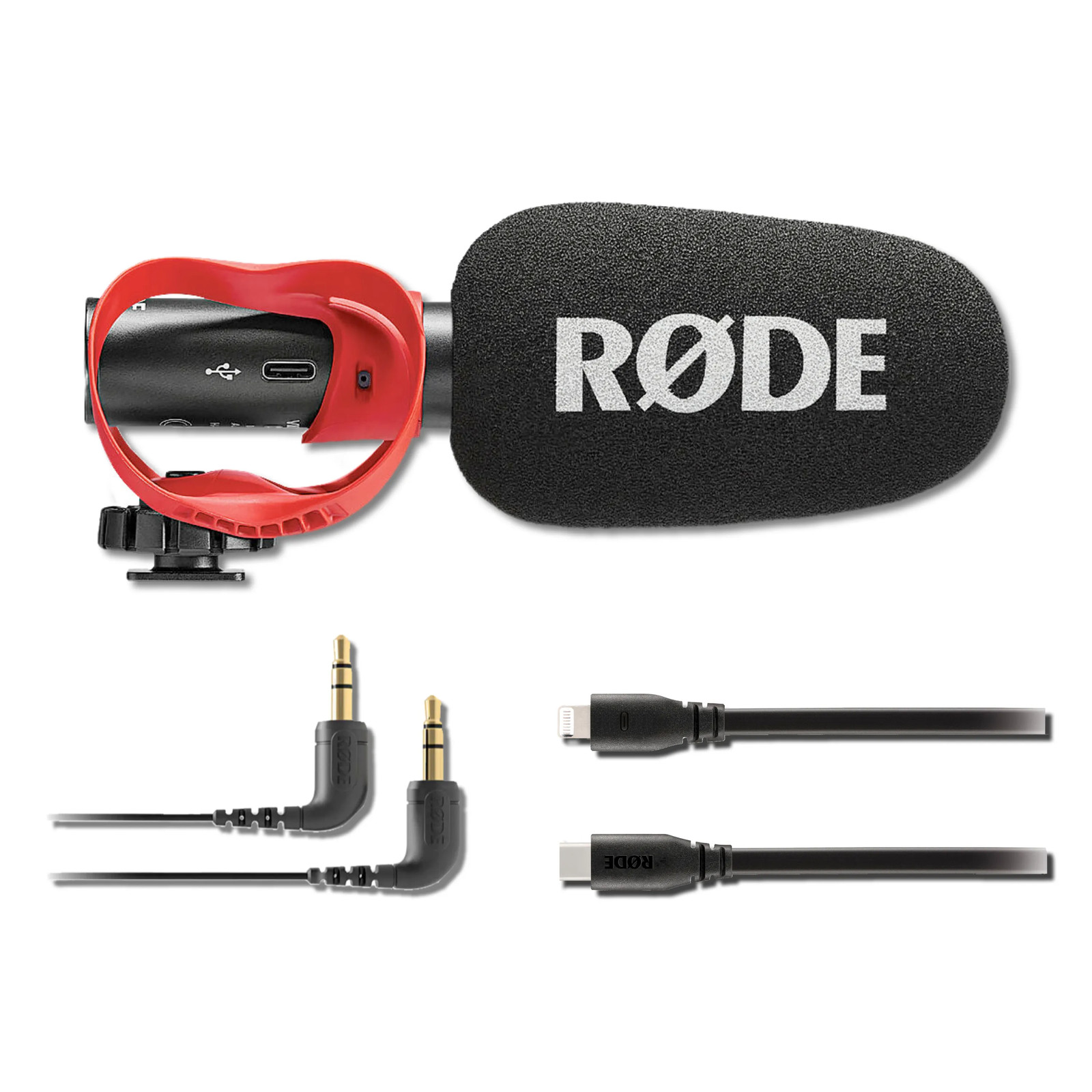 Rode VideoMic GO II Camera-Mounted Shotgun Microphone with Rode SC19