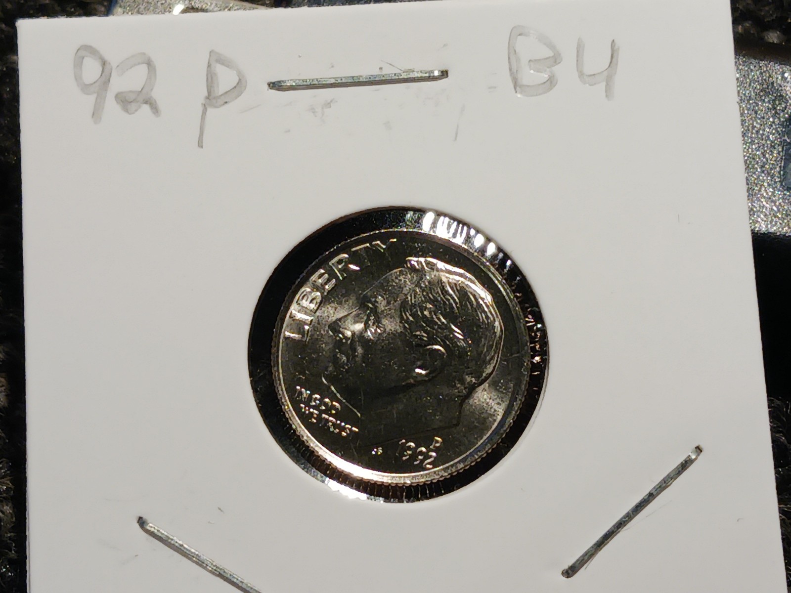 1992 P Roosevelt Dime BU