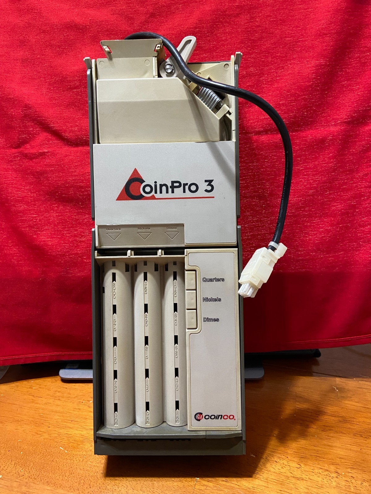 COINCO COIN PRO 3 MDB 9302-GX COIN ACCEPOR  ( REFURBISHED )  180 DAY WARANTY