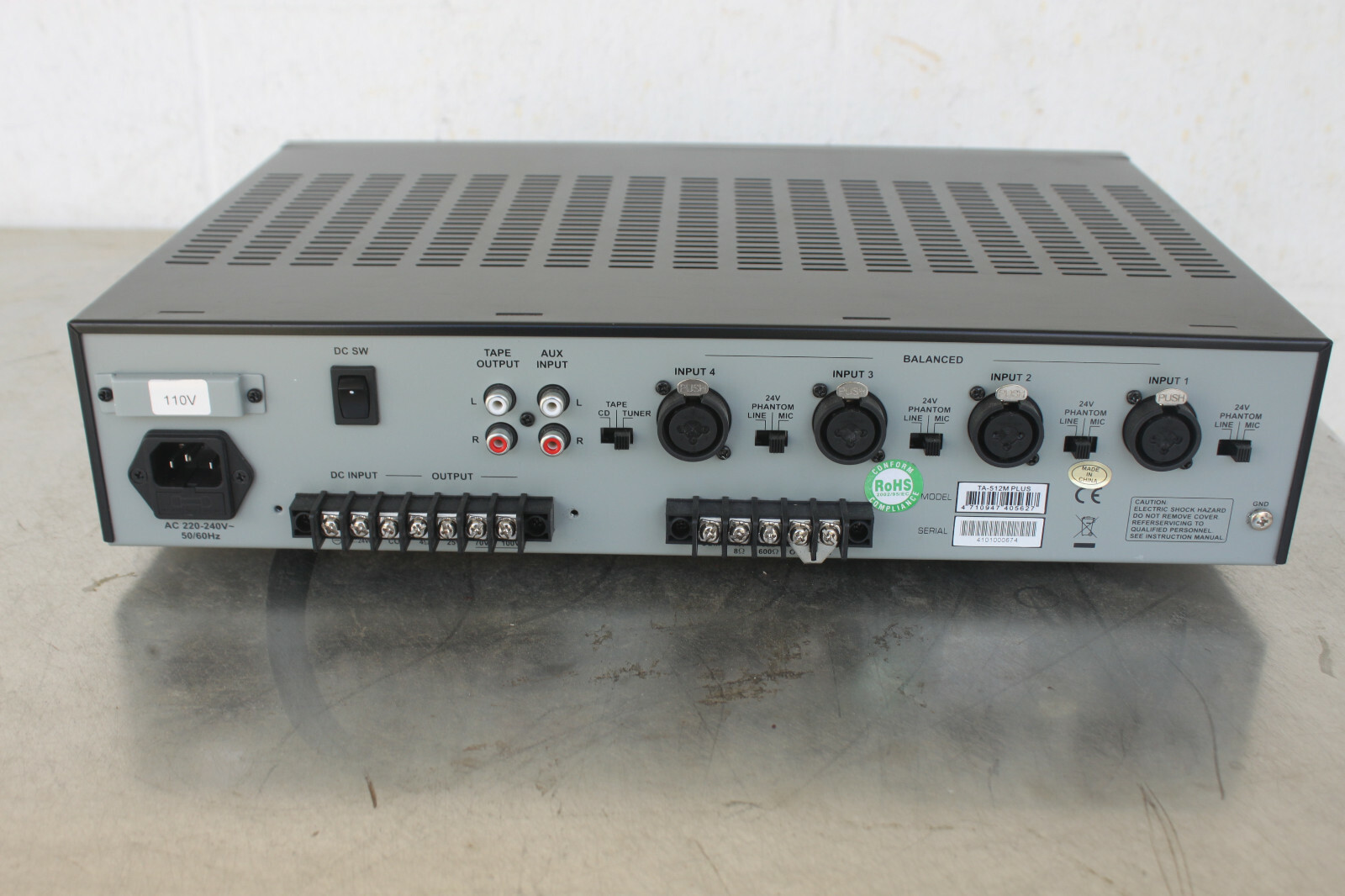 Show TA-512M Plus 500 Series Amplifier Amp