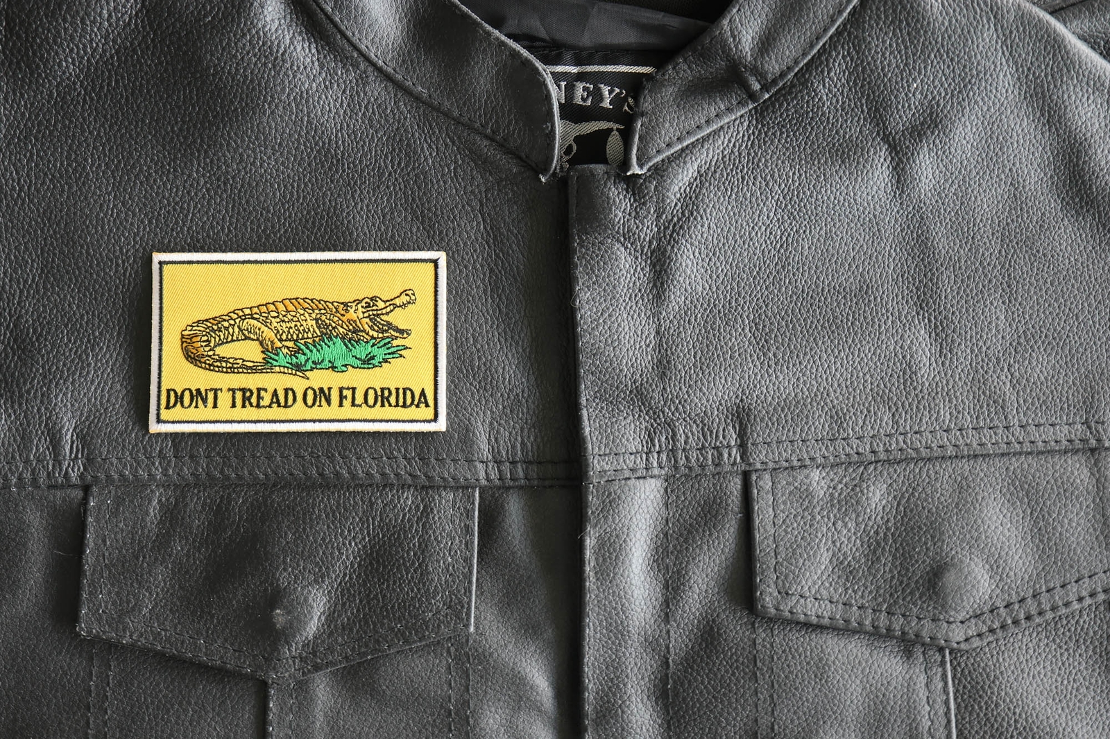 Don't tread on Florida Flag Patch - 4x2.3 inch - P7096