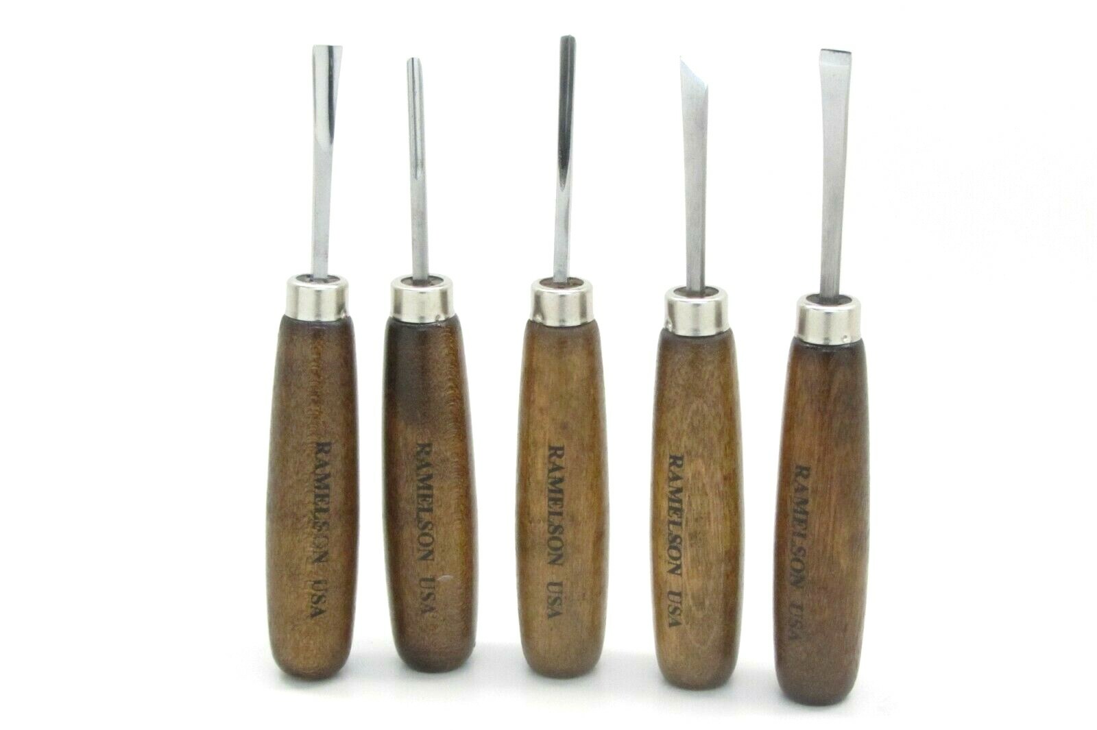 Ramelson 5pc Small Wood Carving Gunsmithing Decoy Set 106R