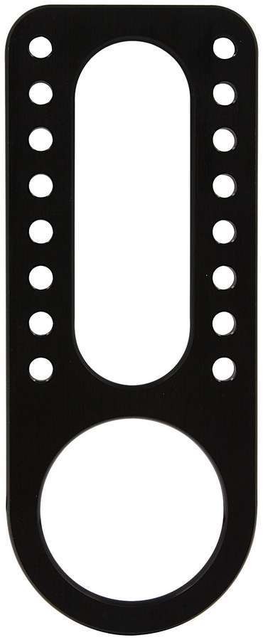 Allstar Steering Box Mount - Long - Aluminum - Black Anodize - Sprint Car - Each