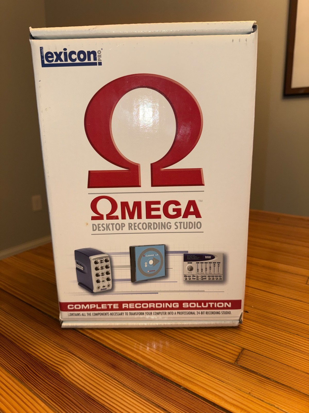 Omega Desktop Recording Studio w/Cables, Pwr Adapter, manuals and software