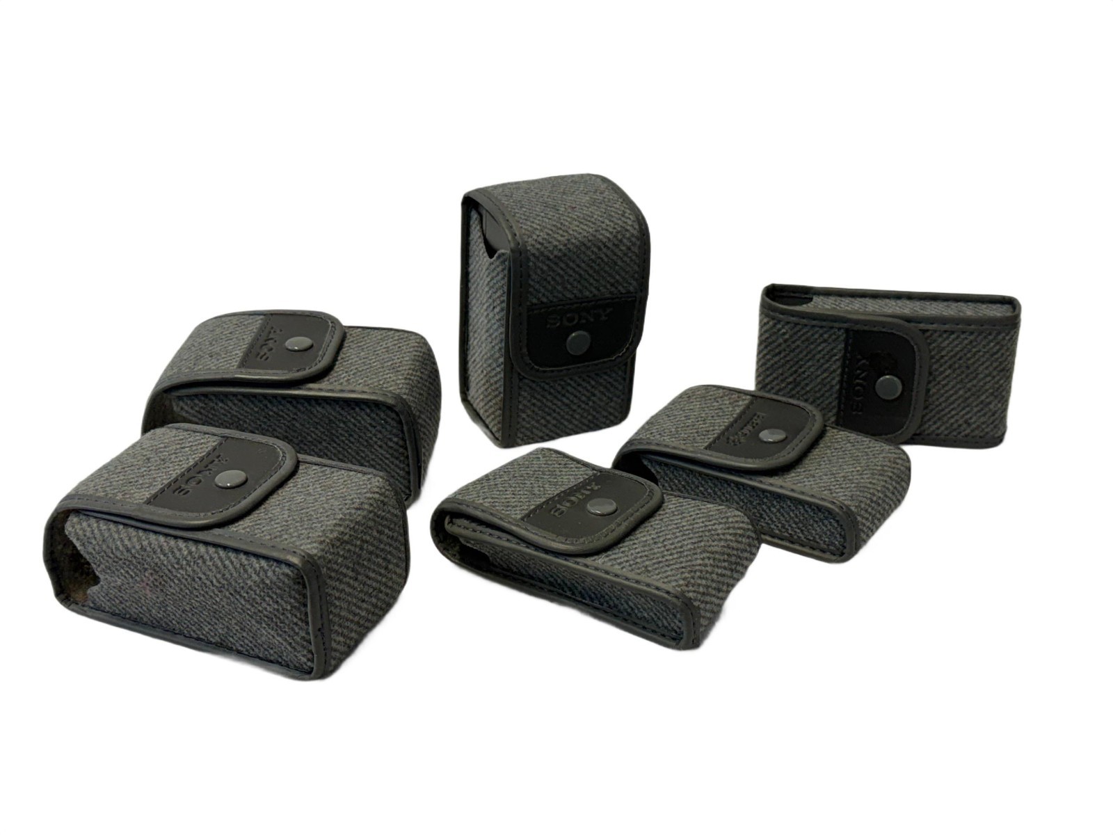 Sony Soft Battery Carrying Cases Large and Small (6pcs)